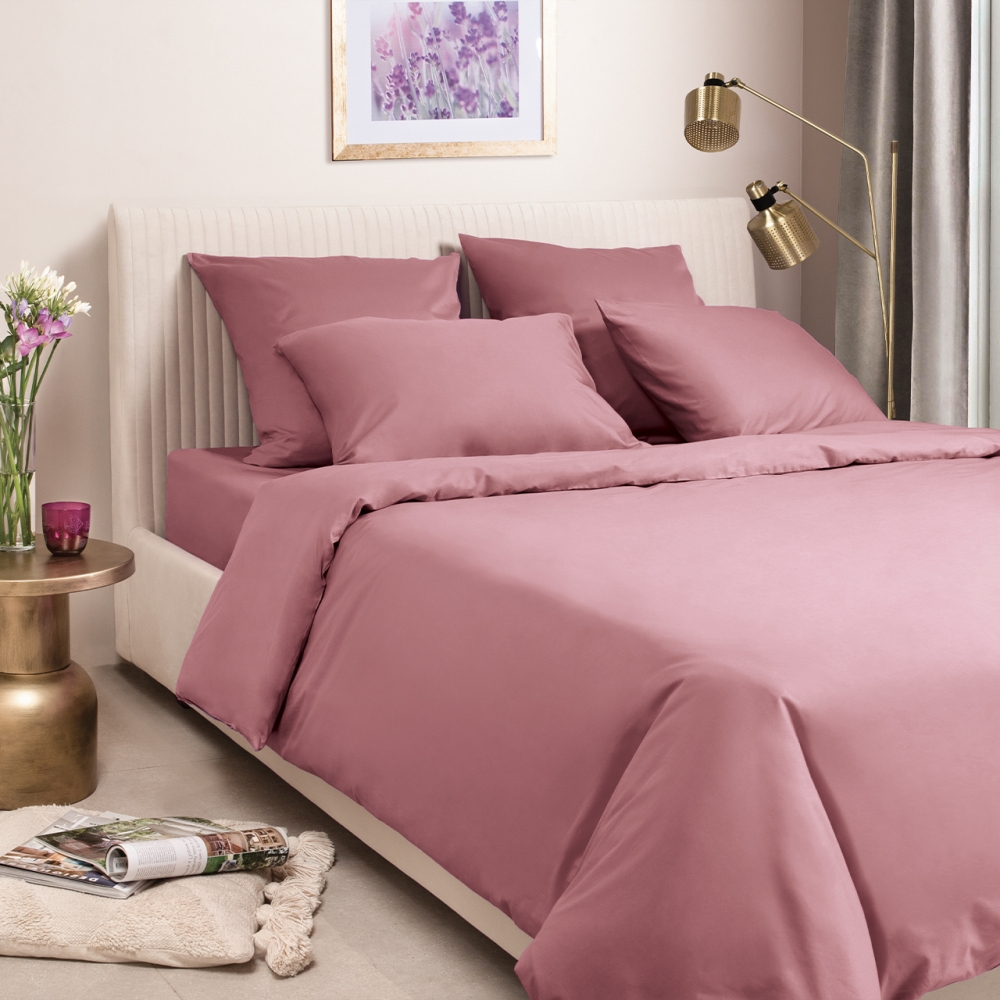 Постельное белье сатин-премиум Моноспейс бузина