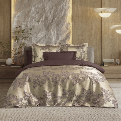 Постельное белье из жаккардового сатина "Эстетика" Флокатти